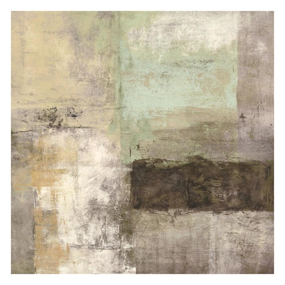 Plage II-Paper Art-26"x26"