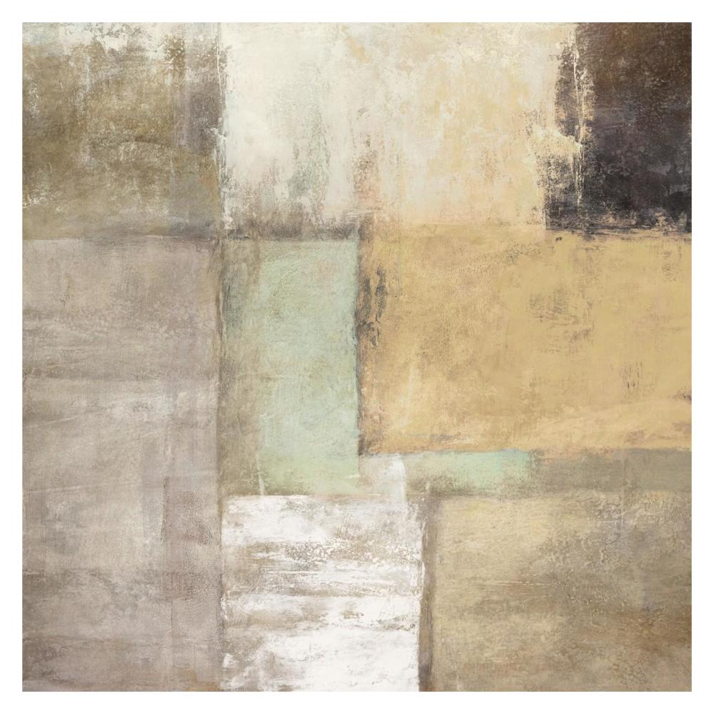 Plage I-Paper Art-32"x32"