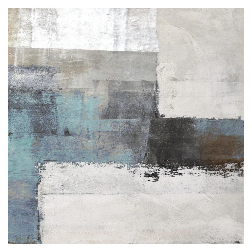 Oceanside II-Paper Art-32"x32"