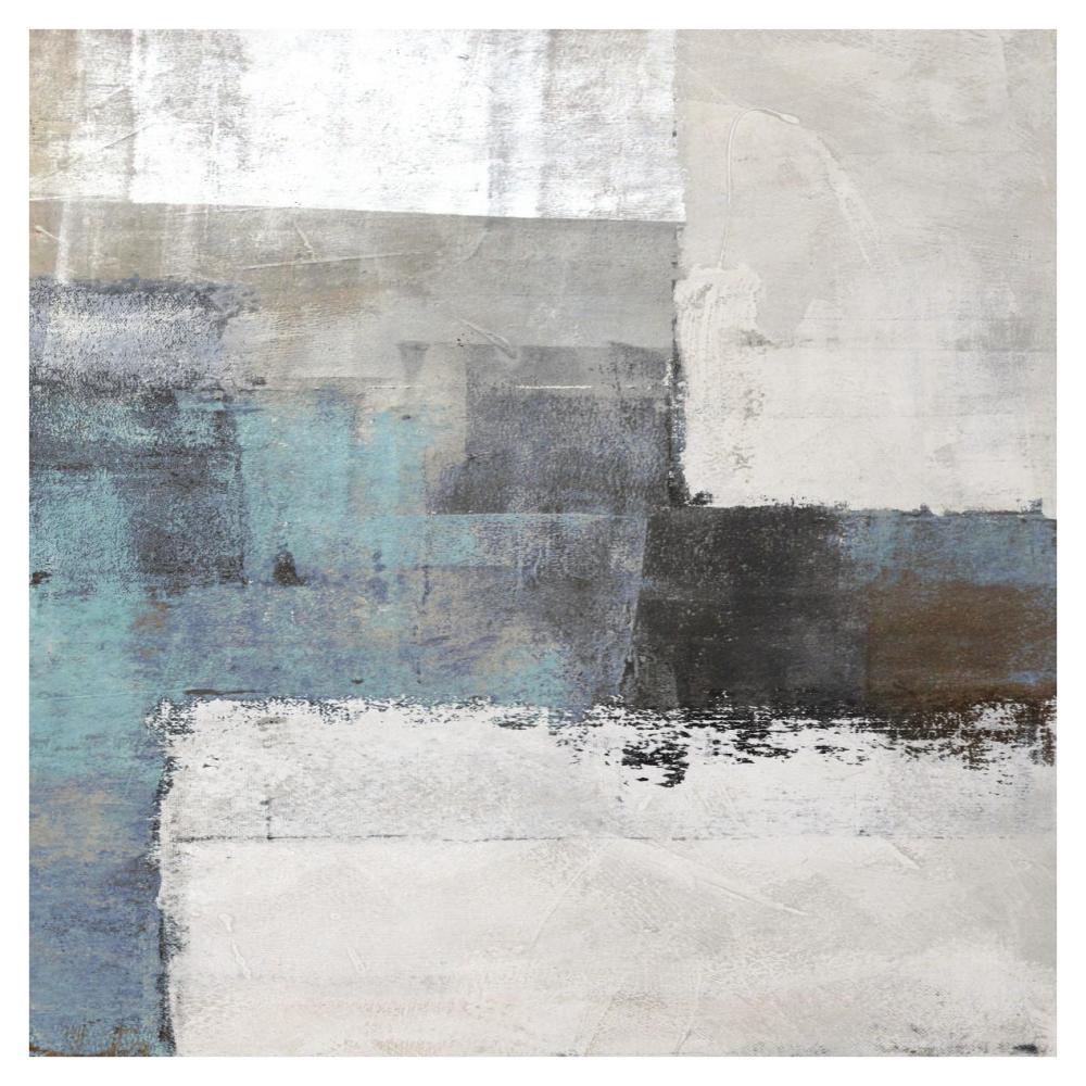 Oceanside II-Paper Art-38"x38"