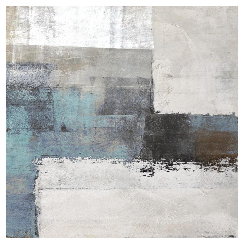 Oceanside II-Paper Art-42"x42"