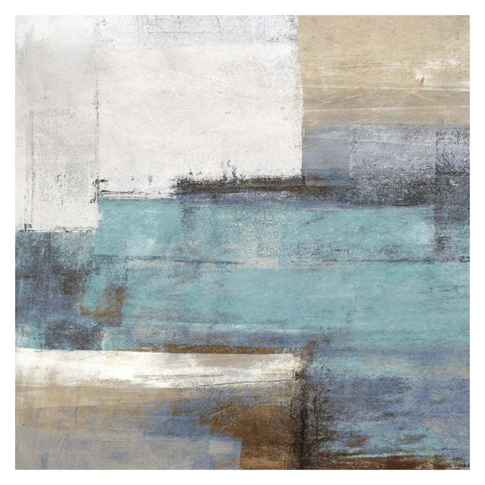 Oceanside I-Paper Art-32"x32"
