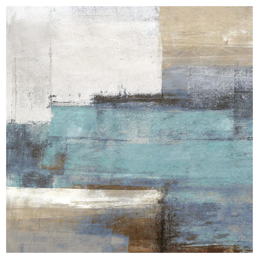 Oceanside I-Paper Art-42"x42"