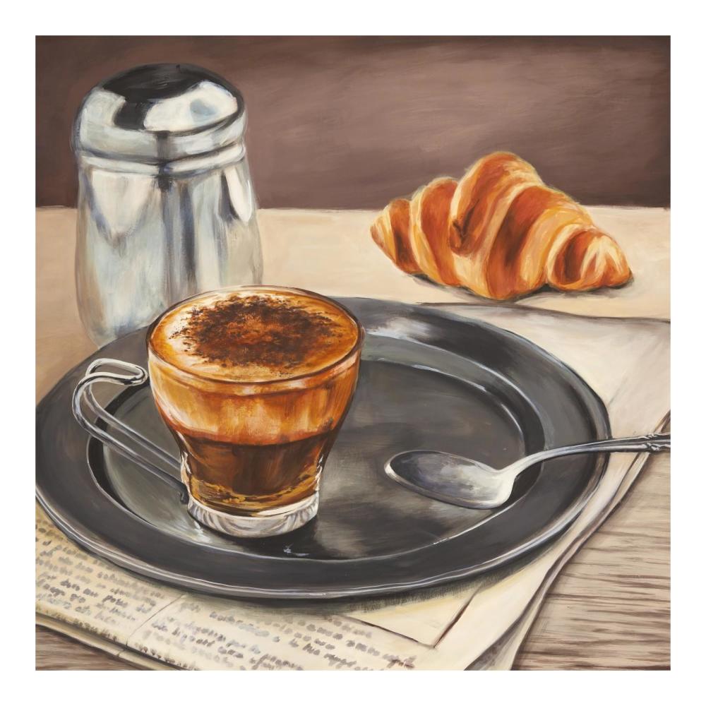 Espresso & News-Paper Art-20"x20"