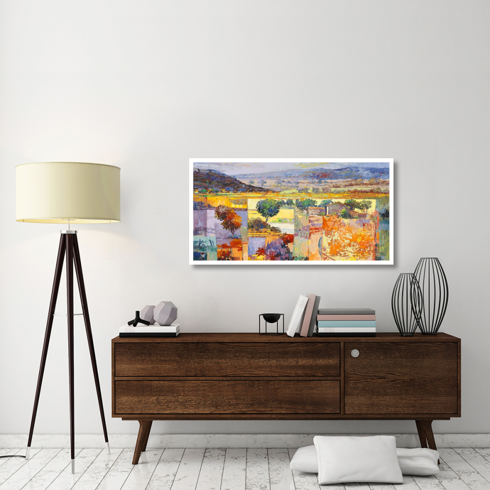 Peasaggio italiano-Paper Art-50&quotx26"
