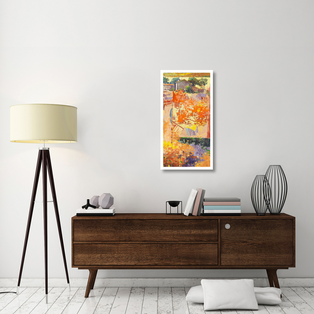Colore dei campi III-Paper Art-20&quotx38"