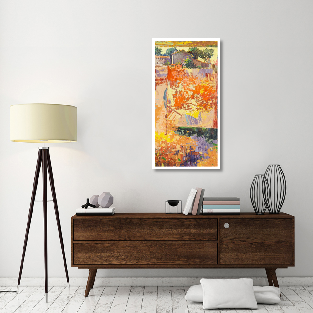 Colore dei campi III-Paper Art-26&quotx50"