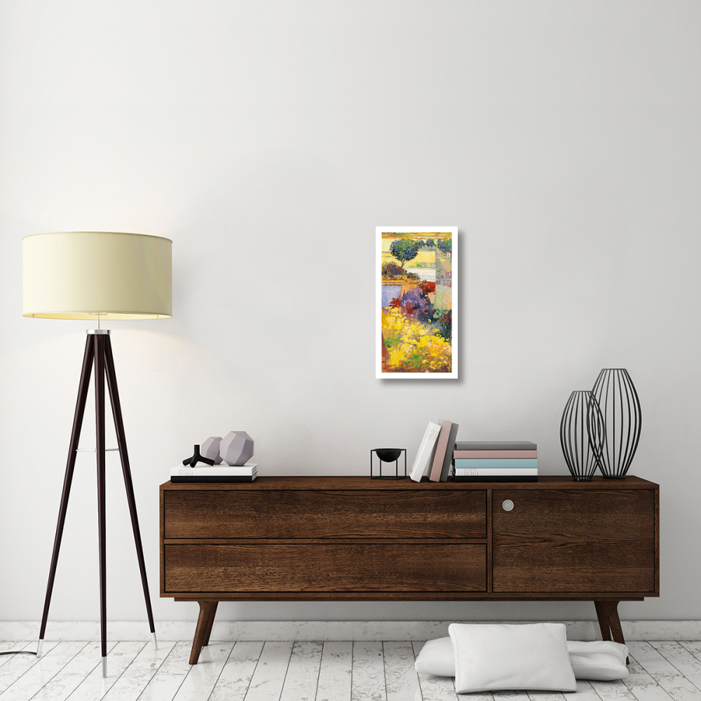 Colore dei campi II-Paper Art-14&quotx26"