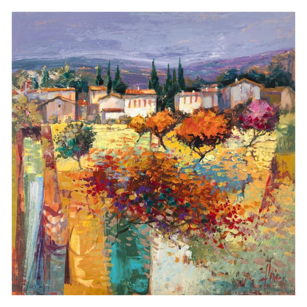 Estate italiana-Paper Art-26"x26"