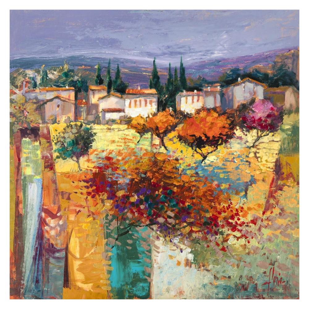 Estate italiana-Paper Art-32"x32"