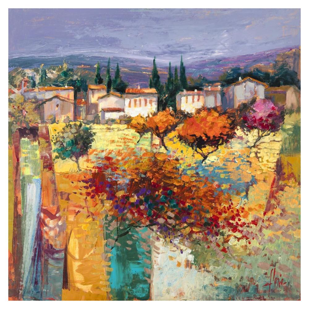 Estate italiana-Paper Art-38"x38"