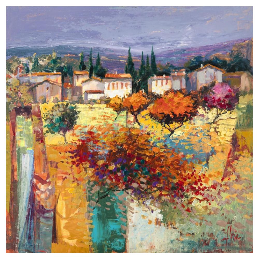 Estate italiana-Paper Art-42"x42"