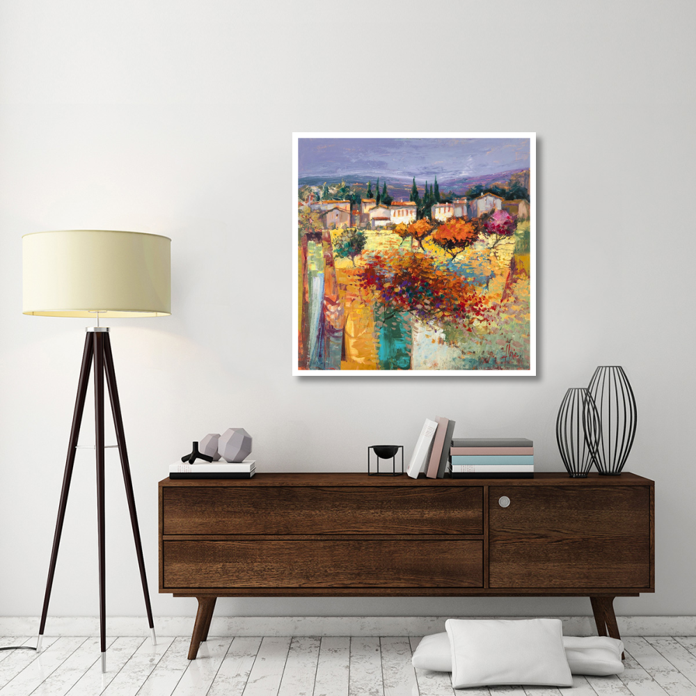 Estate italiana-Paper Art-42&quotx42"