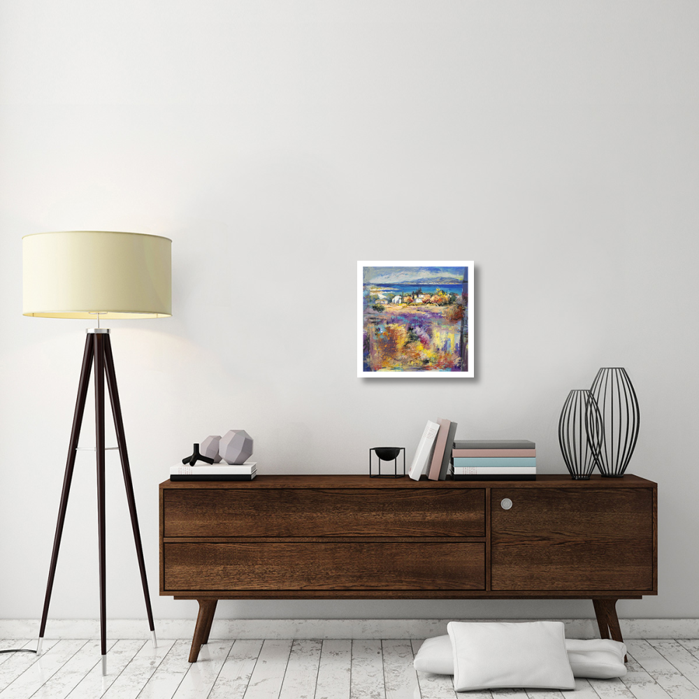 Costa mediterranea-Paper Art-20&quotx20"