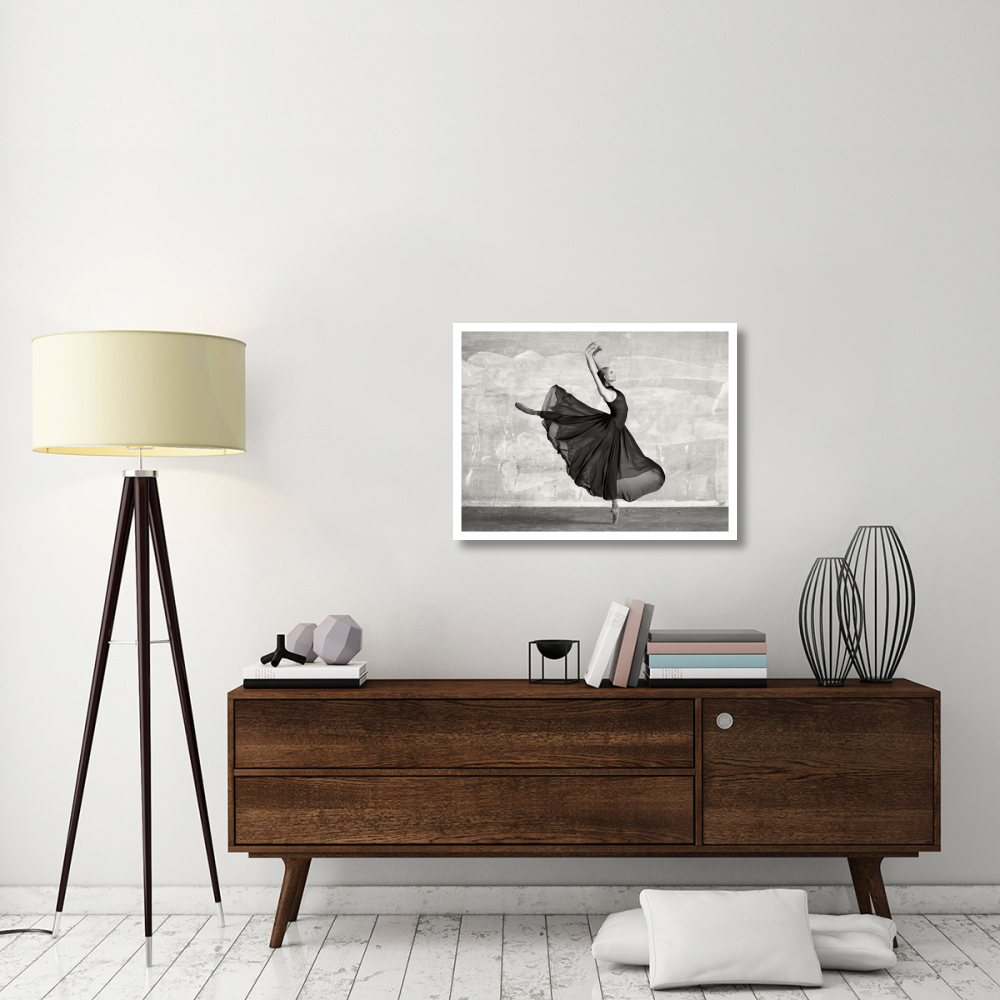 Ballerina Dancing-Paper Art-34&quotx26"