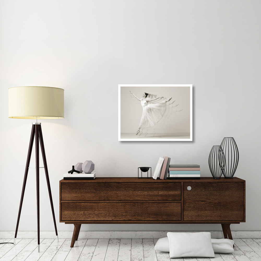 Leaping Beauty-Paper Art-34&quotx26"