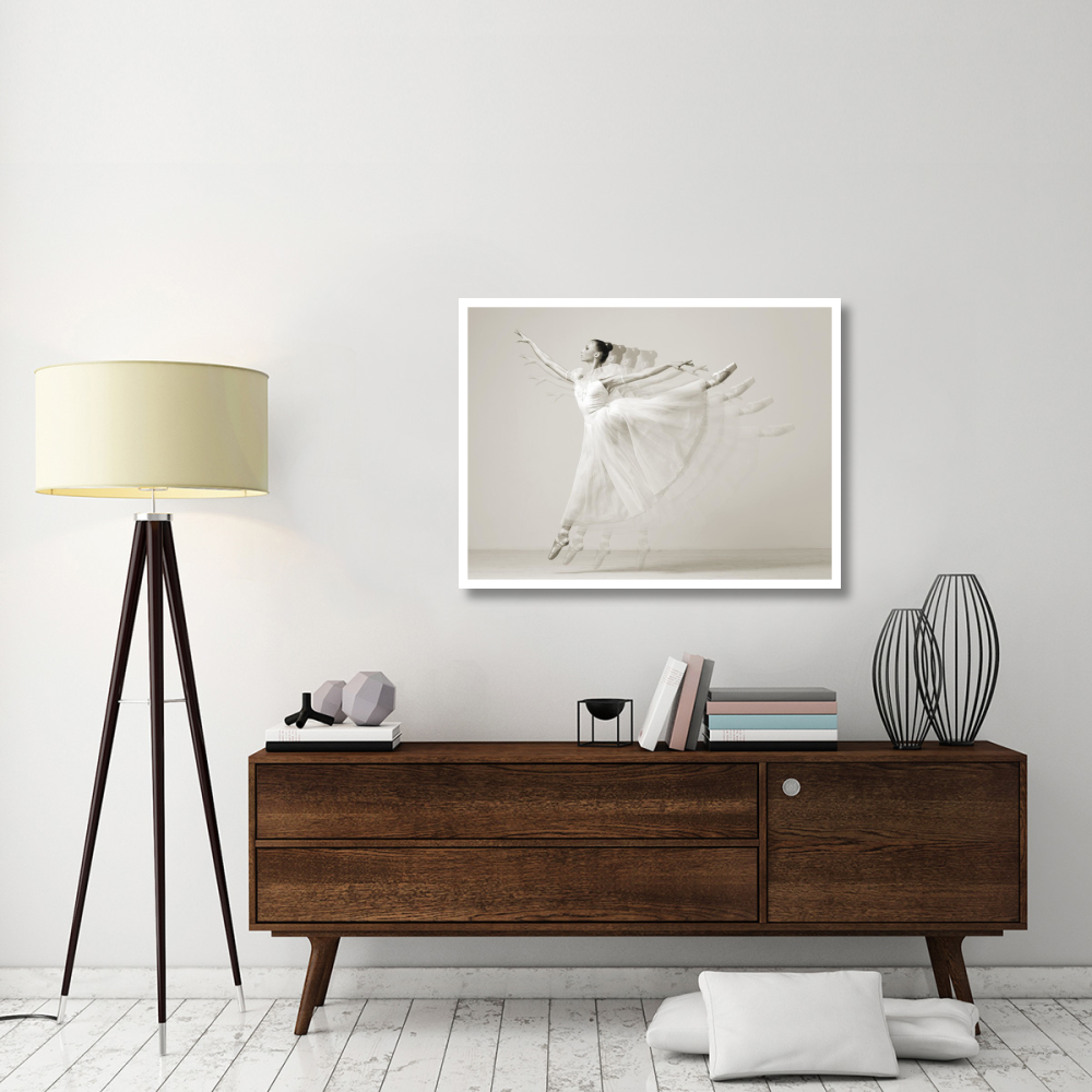 Leaping Beauty-Paper Art-42&quotx32"