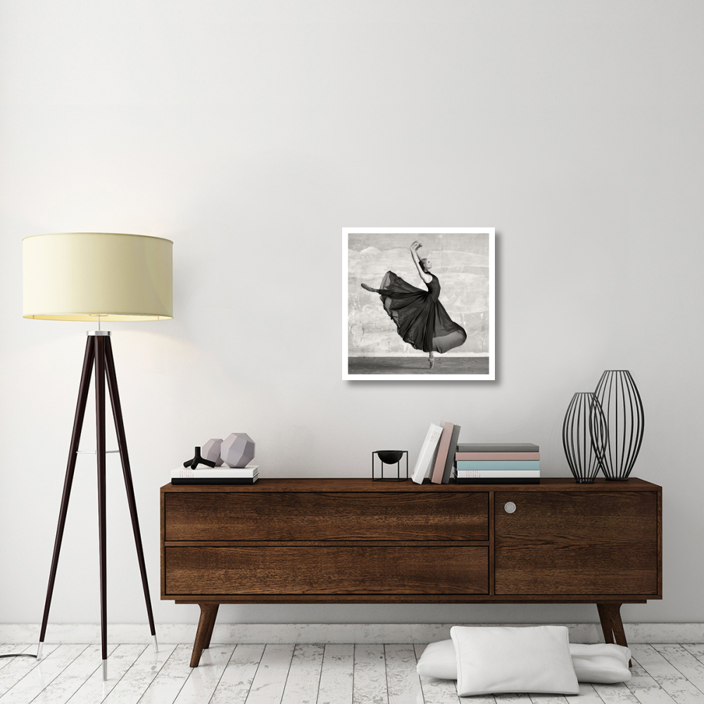 Ballerina Dancing (detail)-Paper Art-26&quotx26"