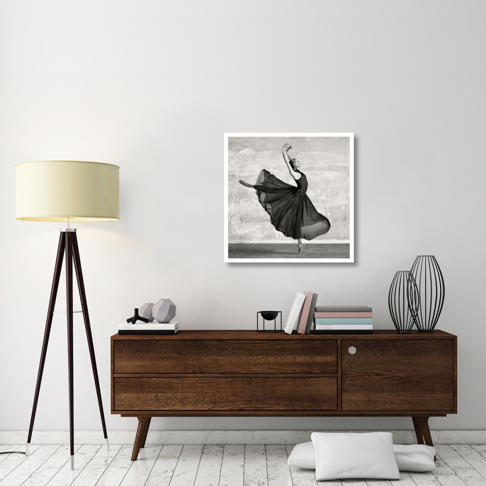 Ballerina Dancing (detail)-Paper Art-32&quotx32"