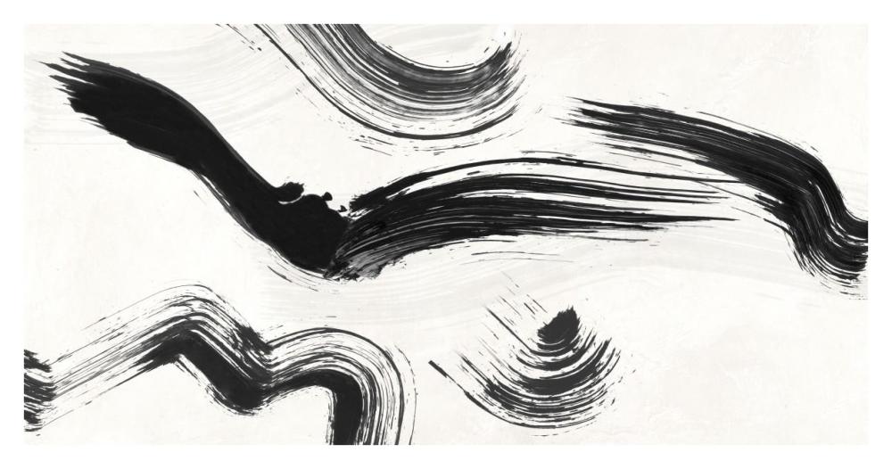 Flight in the Wind-Paper Art-38"x20"