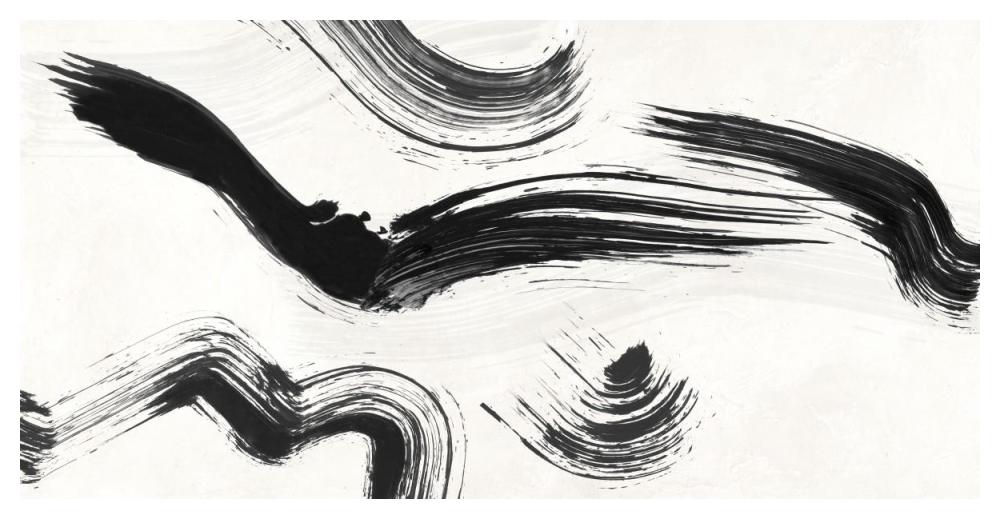 Flight in the Wind-Paper Art-50"x26"