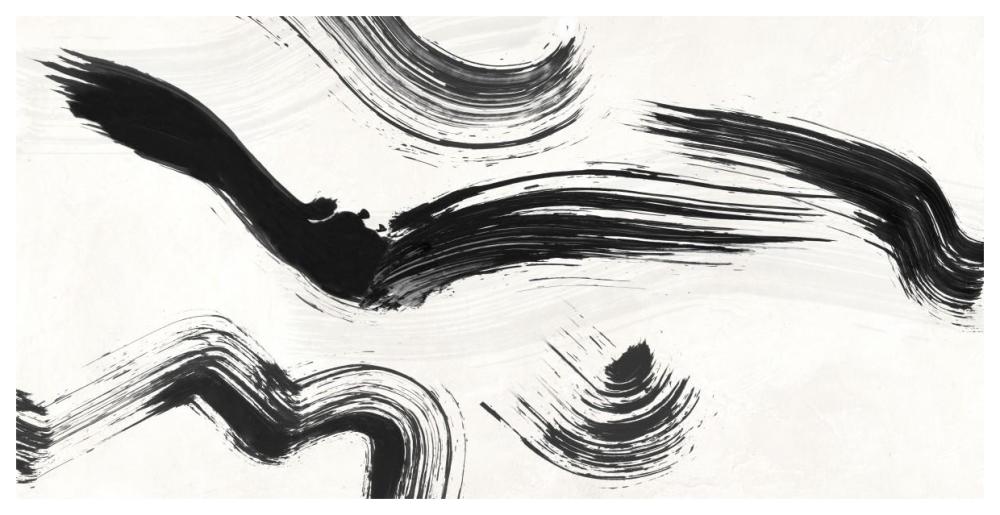 Flight in the Wind-Paper Art-62"x32"
