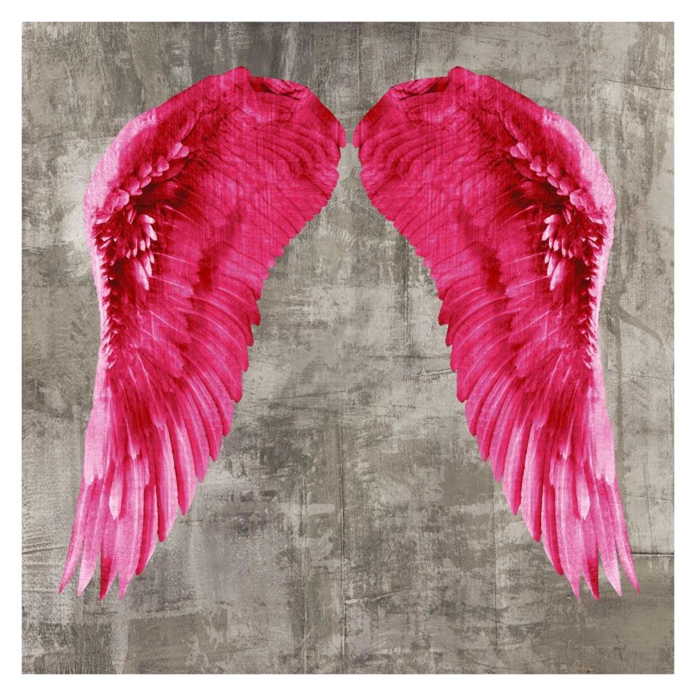 Angel Wings VI-Paper Art-32"x32"