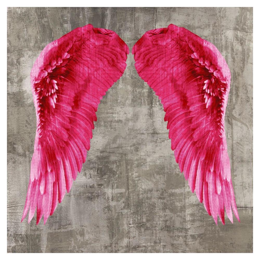 Angel Wings VI-Paper Art-38"x38"