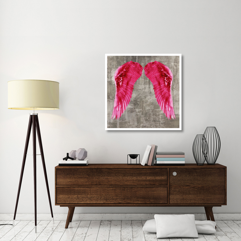 Angel Wings VI-Paper Art-38&quotx38"