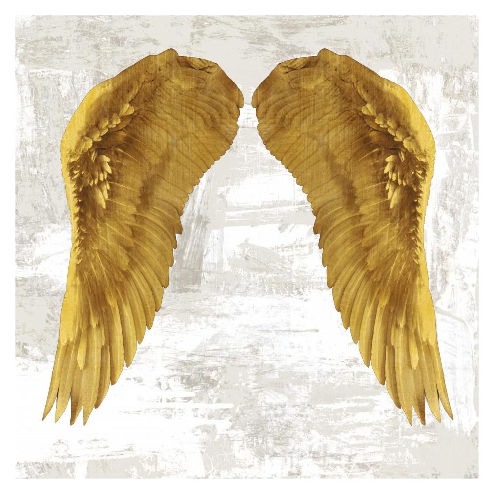 Angel Wings IV-Paper Art-32"x32"