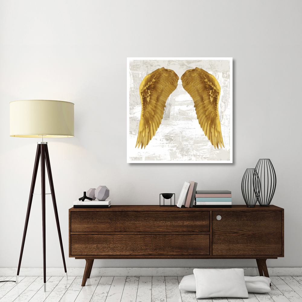 Angel Wings IV-Paper Art-42&quotx42"