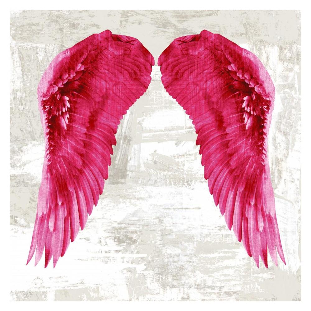 Angel Wings III-Paper Art-32"x32"