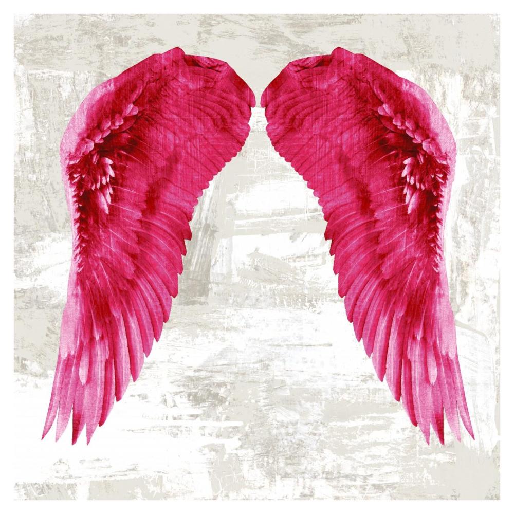 Angel Wings III-Paper Art-38"x38"