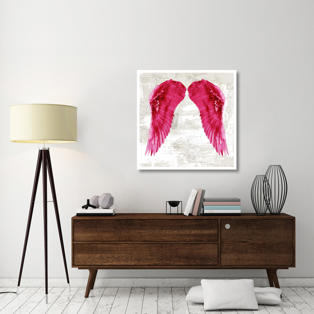 Angel Wings III-Paper Art-38&quotx38"