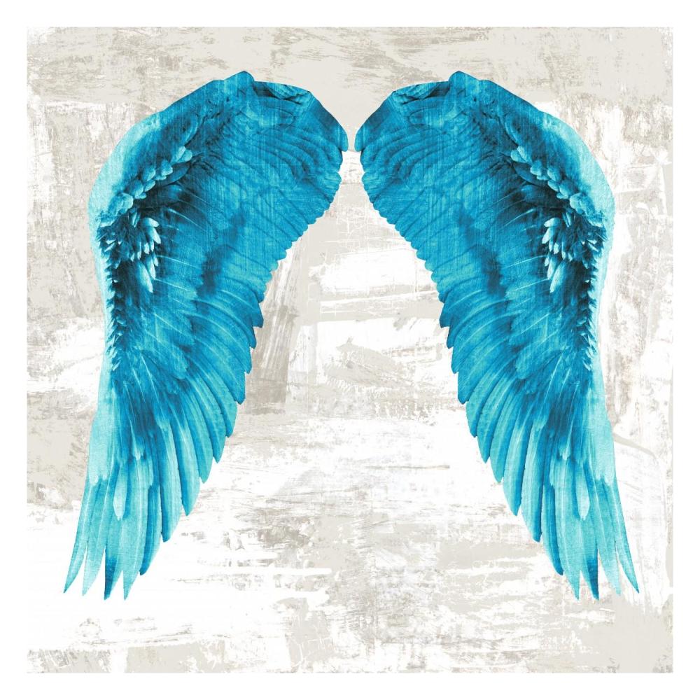 Angel Wings II-Paper Art-26"x26"