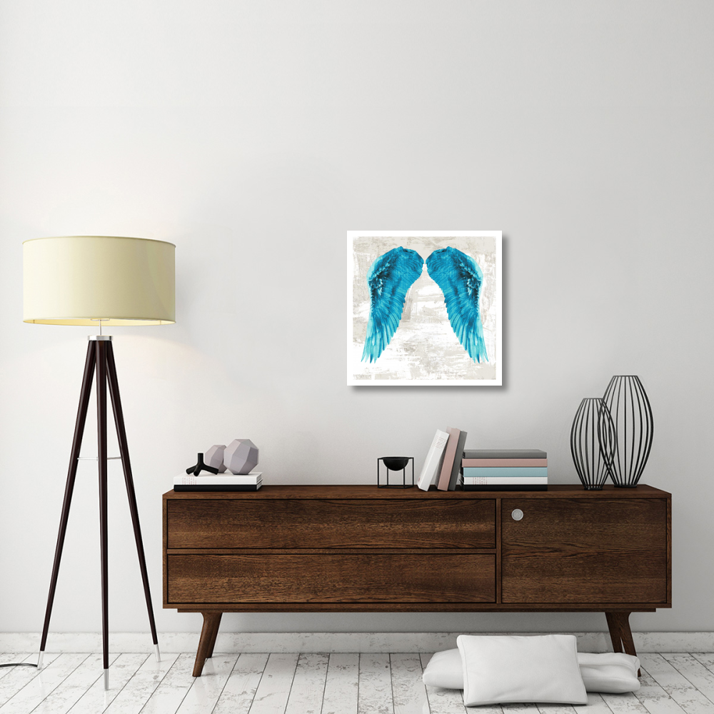 Angel Wings II-Paper Art-26&quotx26"