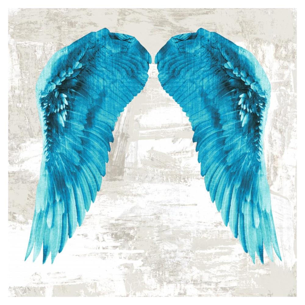 Angel Wings II-Paper Art-38"x38"