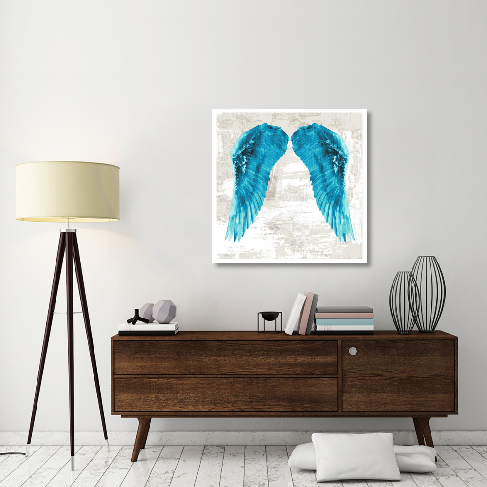 Angel Wings II-Paper Art-38&quotx38"