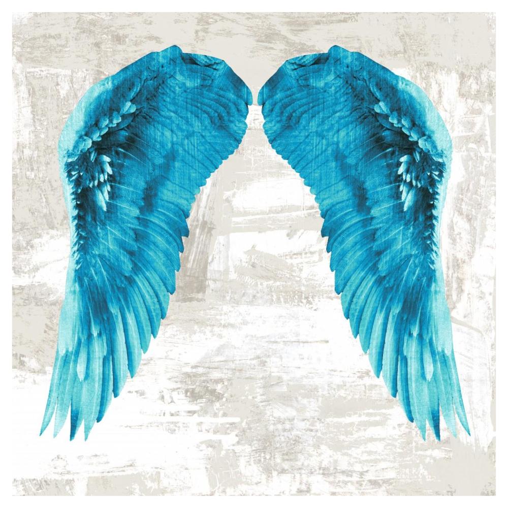 Angel Wings II-Paper Art-42"x42"
