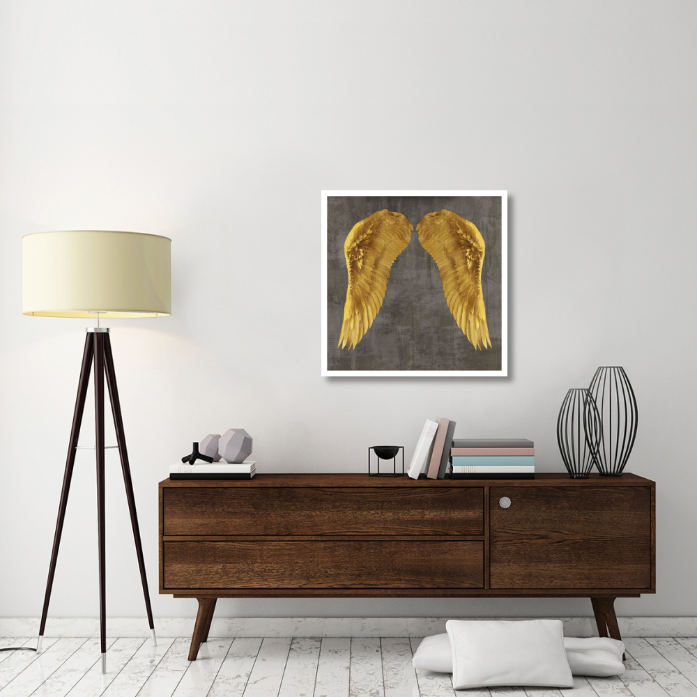 Angel Wings I-Paper Art-32&quotx32"