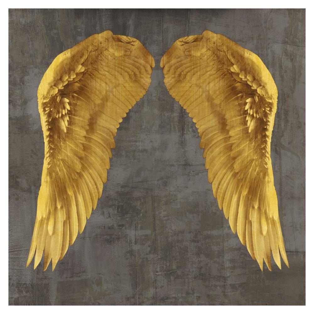Angel Wings I-Paper Art-38"x38"