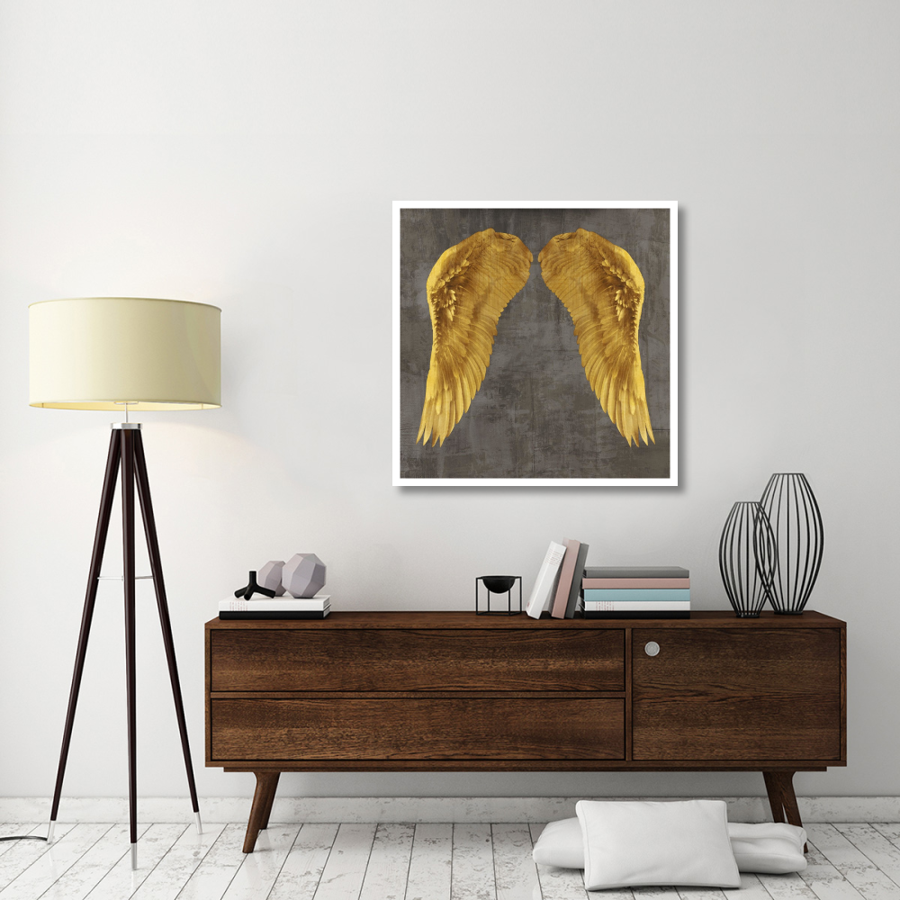 Angel Wings I-Paper Art-38&quotx38"