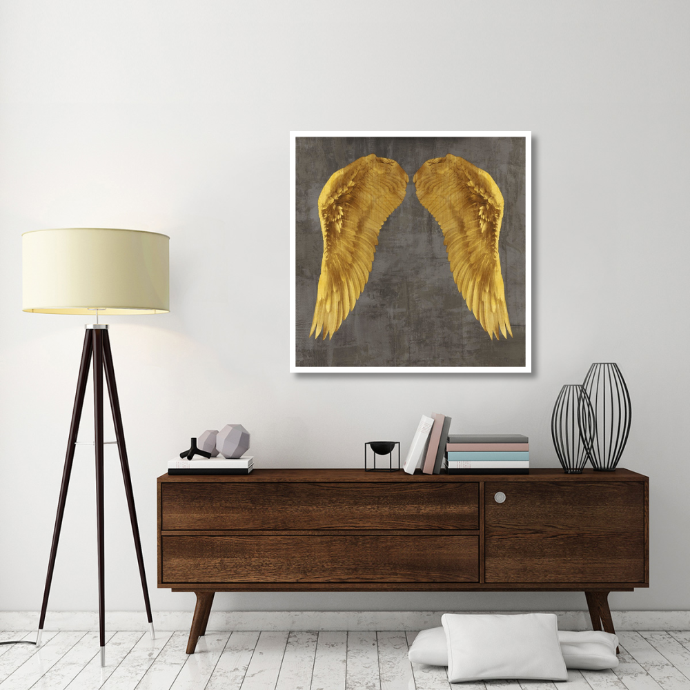 Angel Wings I-Paper Art-42&quotx42"
