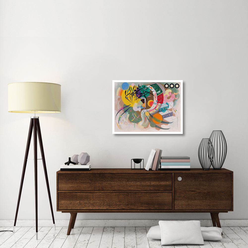 Dominant Curve-Paper Art-34&quotx26"