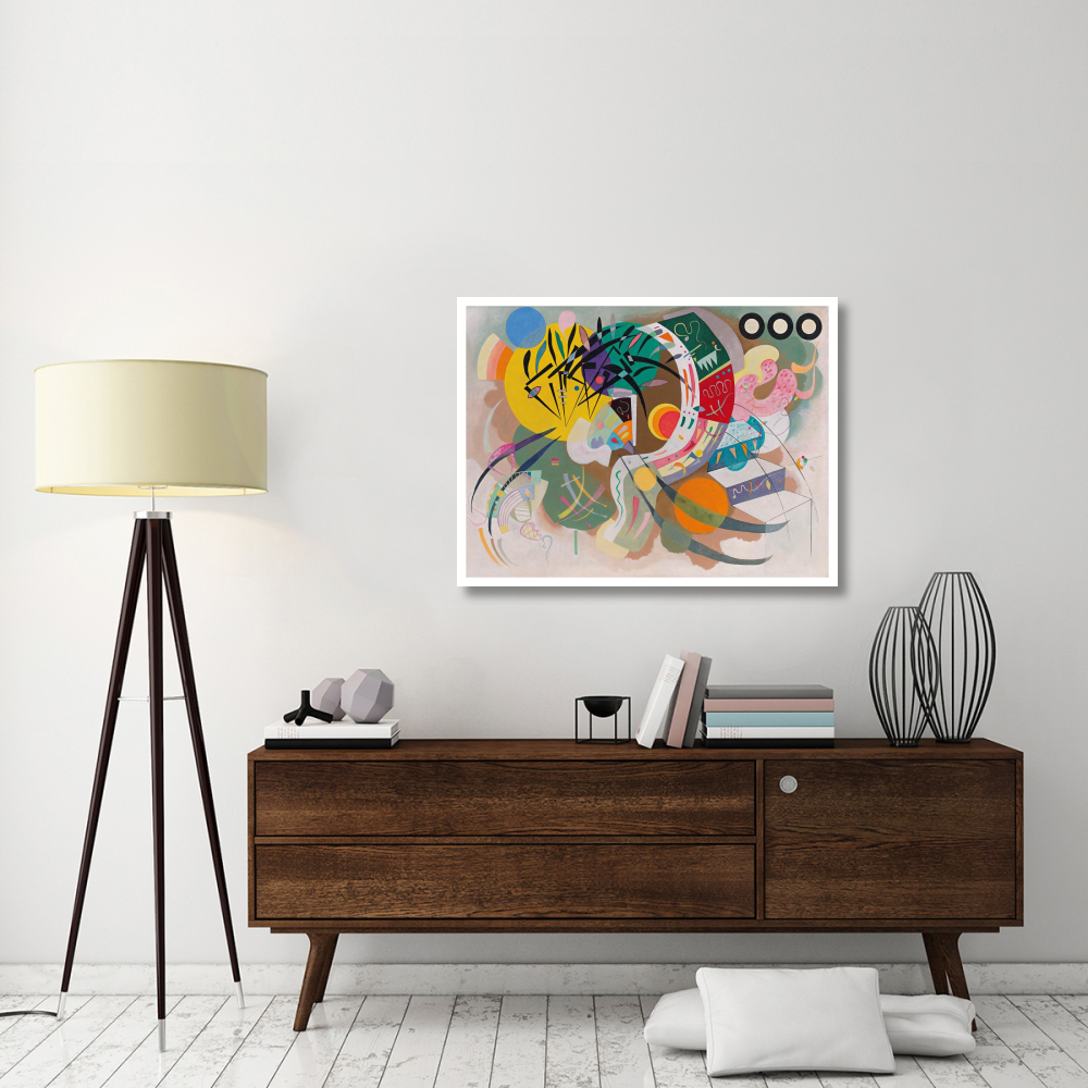 Dominant Curve-Paper Art-42&quotx32"