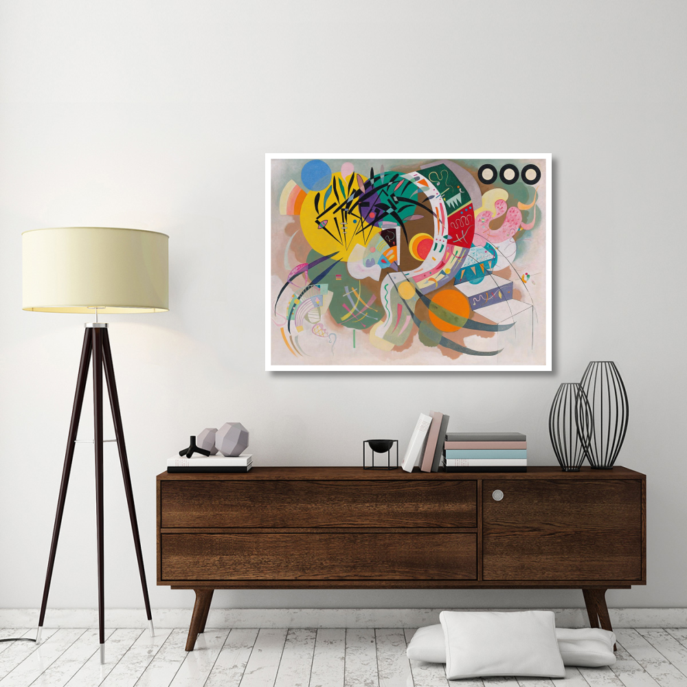 Dominant Curve-Paper Art-50&quotx38"