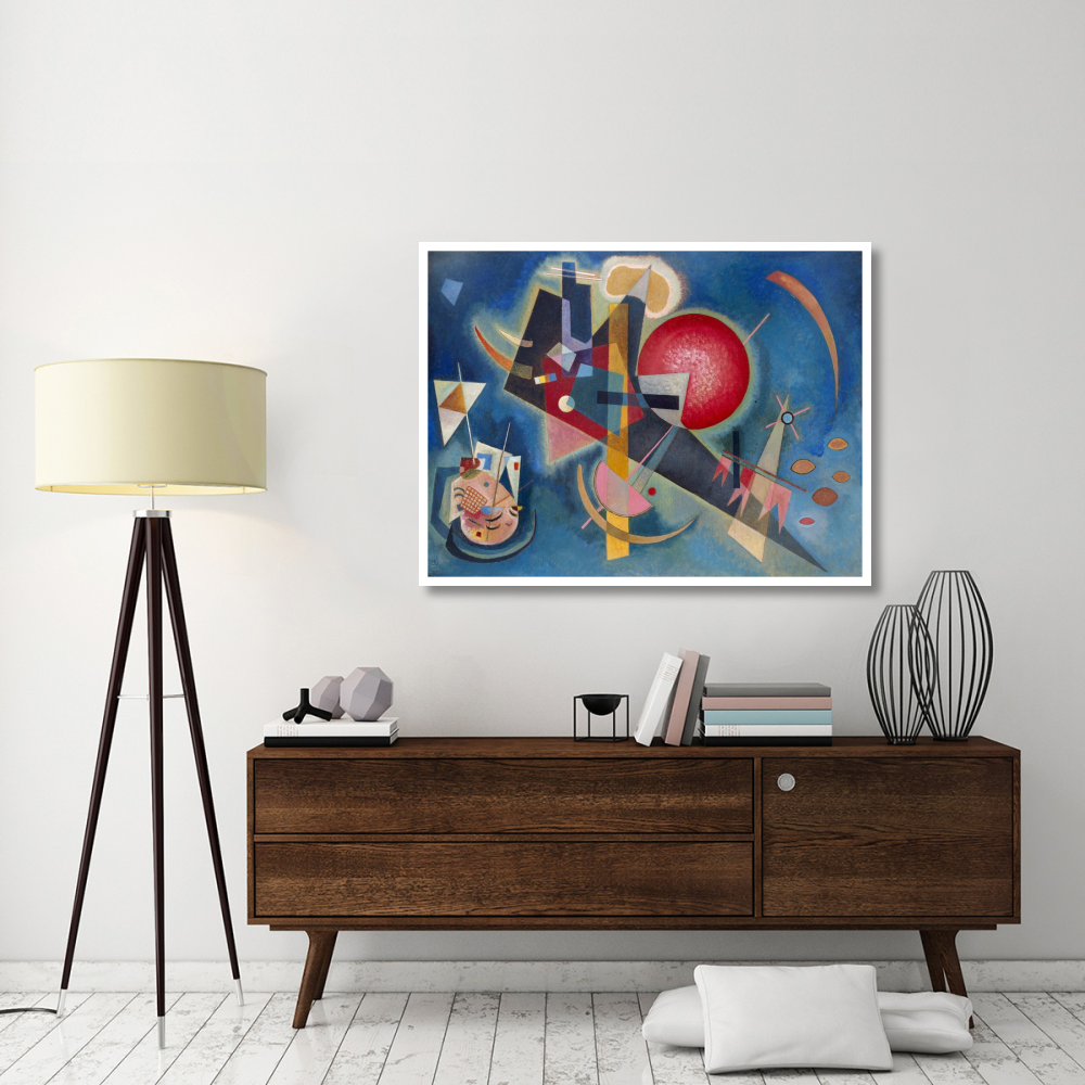 Im Blau-Paper Art-50&quotx38"