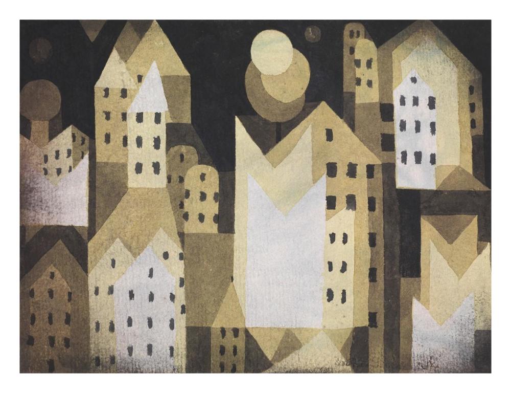 Cold City-Paper Art-26"x20"