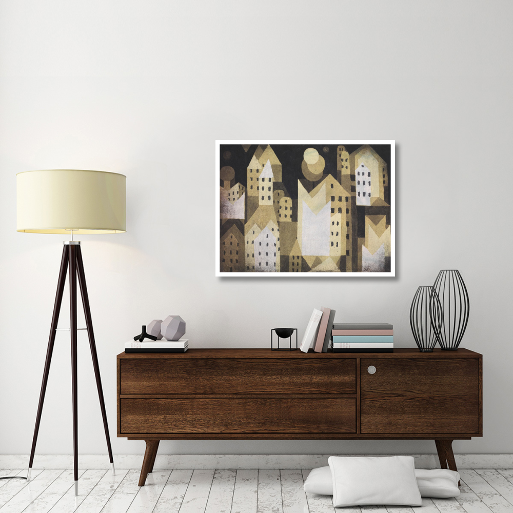 Cold City-Paper Art-42&quotx32"