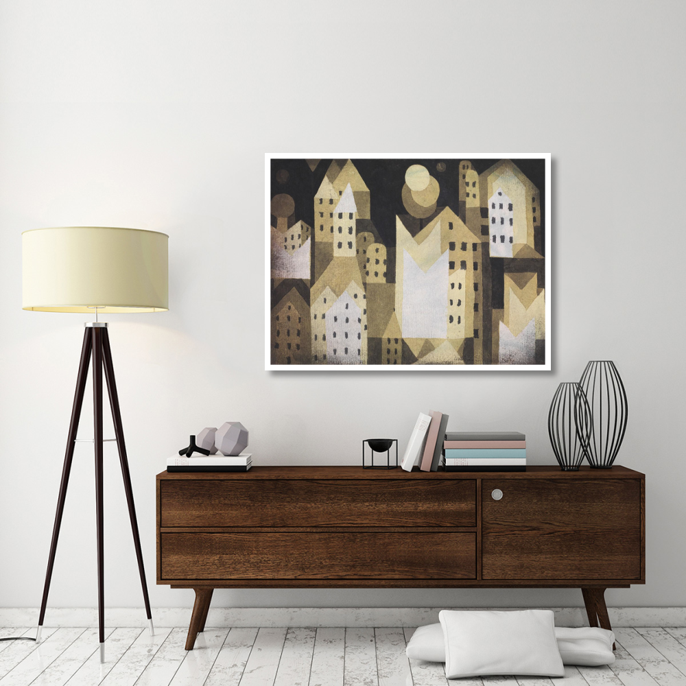 Cold City-Paper Art-50&quotx38"